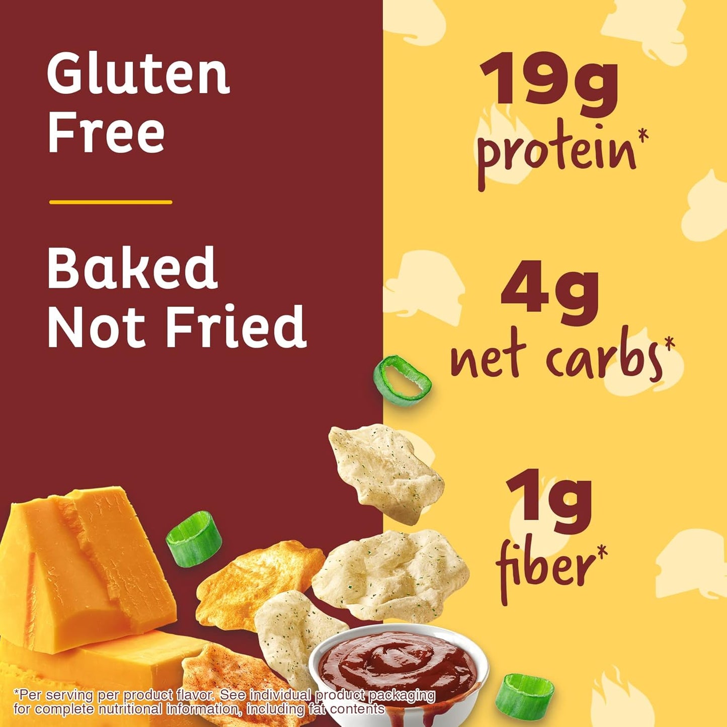 Quest Nutrition Protein Chips, 19g Protein, 4g Net Carb, Low Carb, 1.1 oz (Pack of 12)